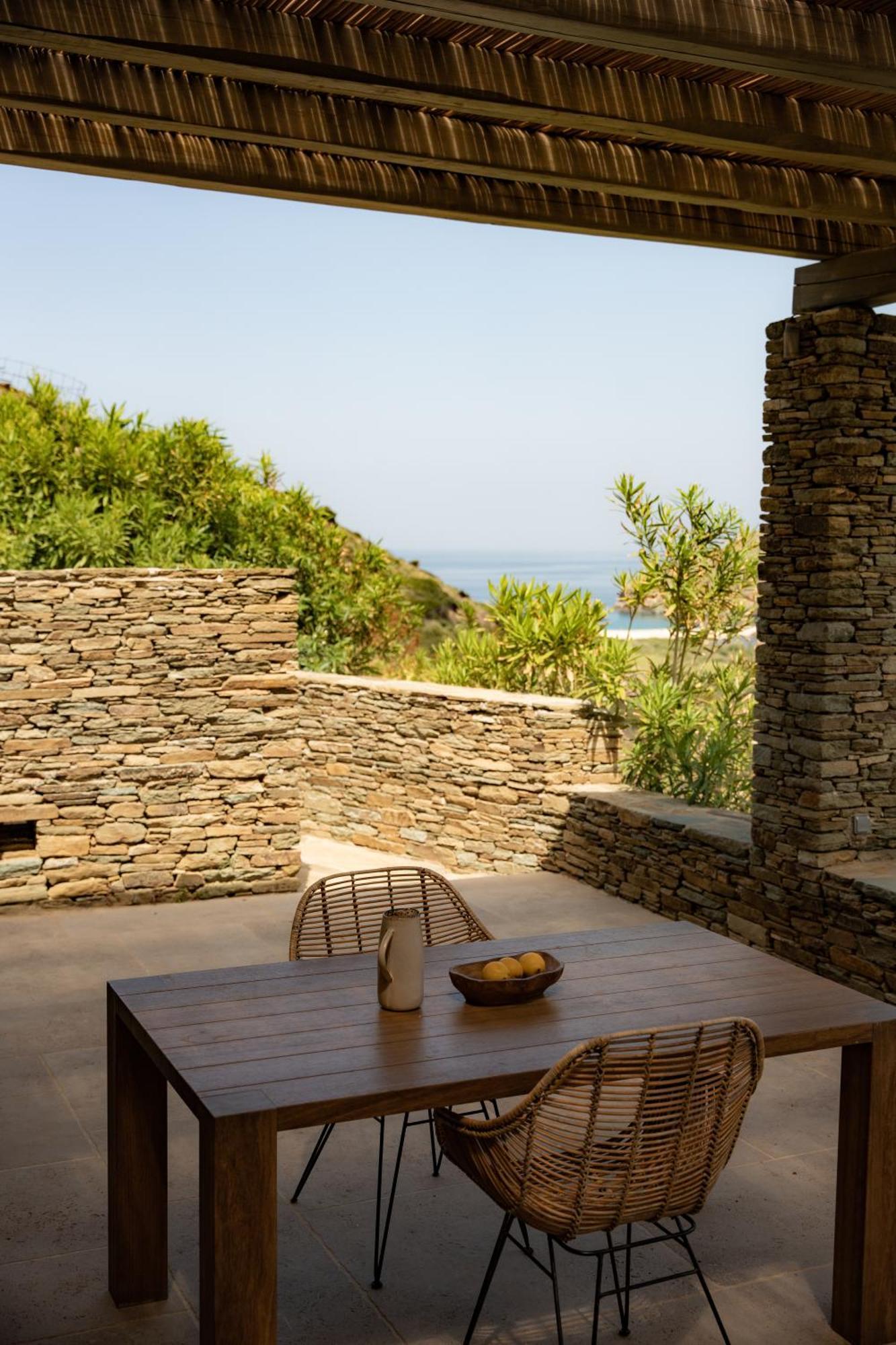 Gasthaus Onar Andros Achla Exterior foto