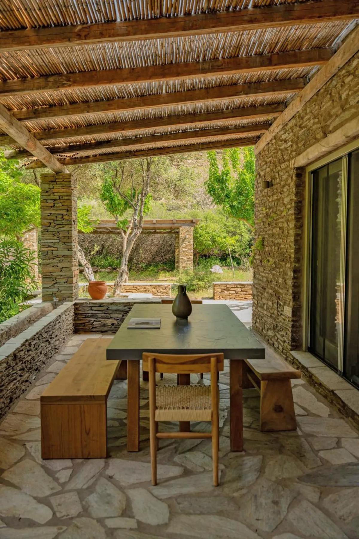 Gasthaus Onar Andros Achla Exterior foto