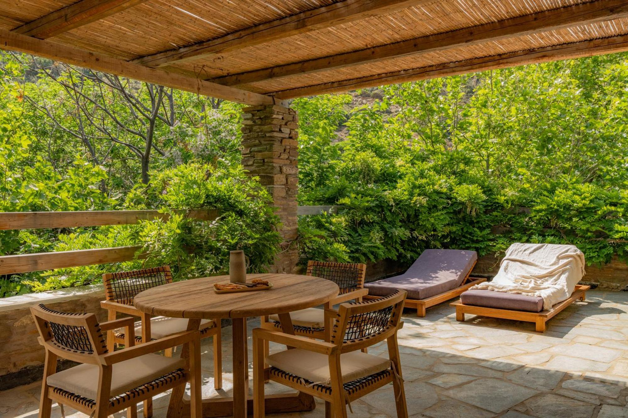 Gasthaus Onar Andros Achla Exterior foto