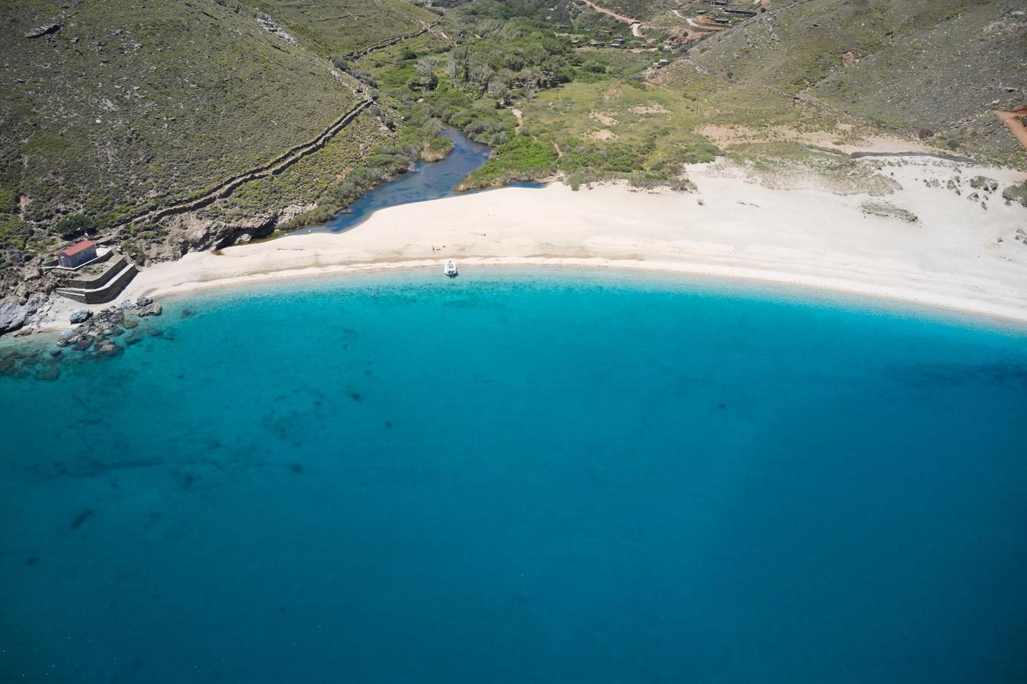 Gasthaus Onar Andros Achla Exterior foto