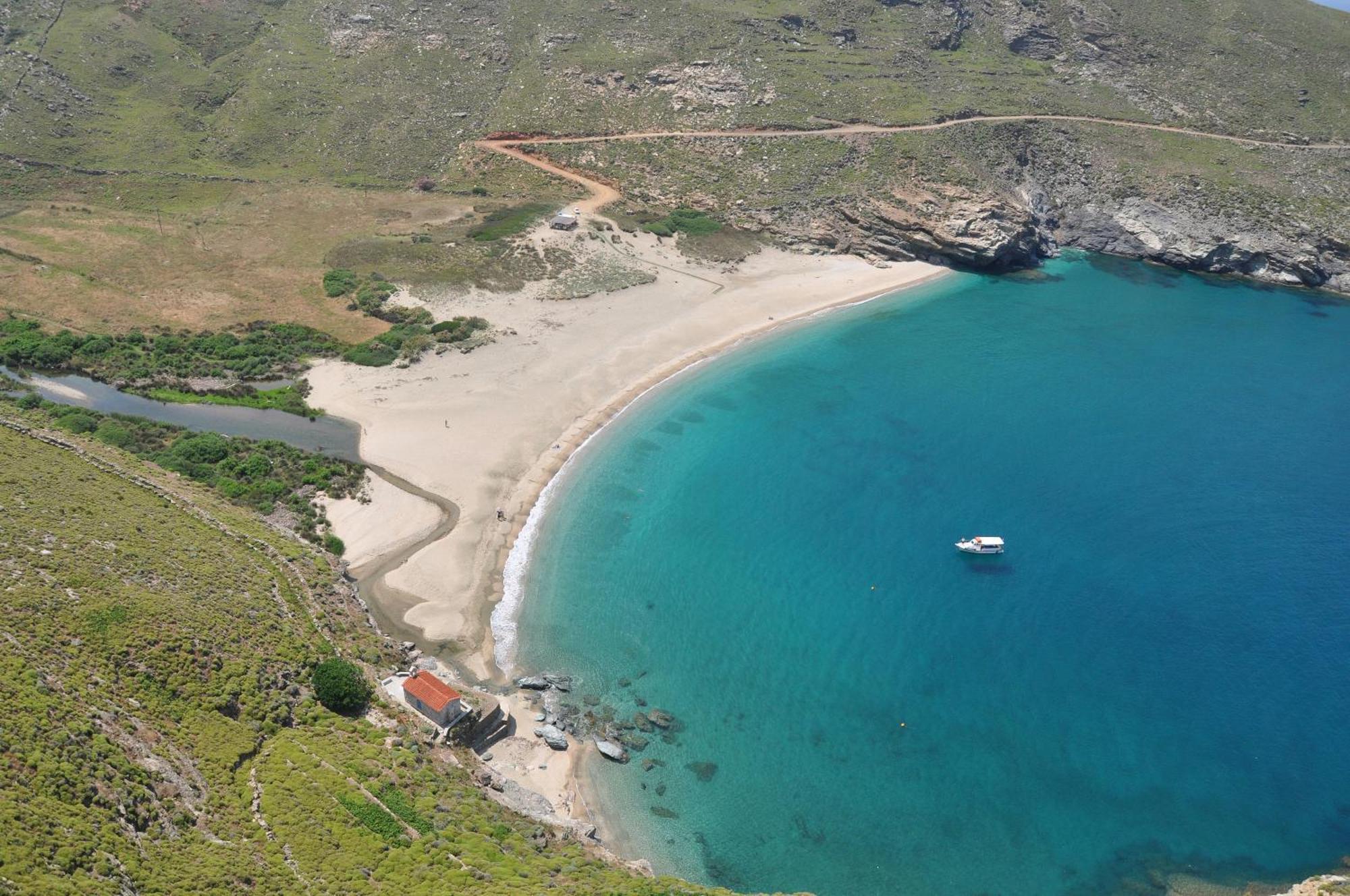 Gasthaus Onar Andros Achla Exterior foto